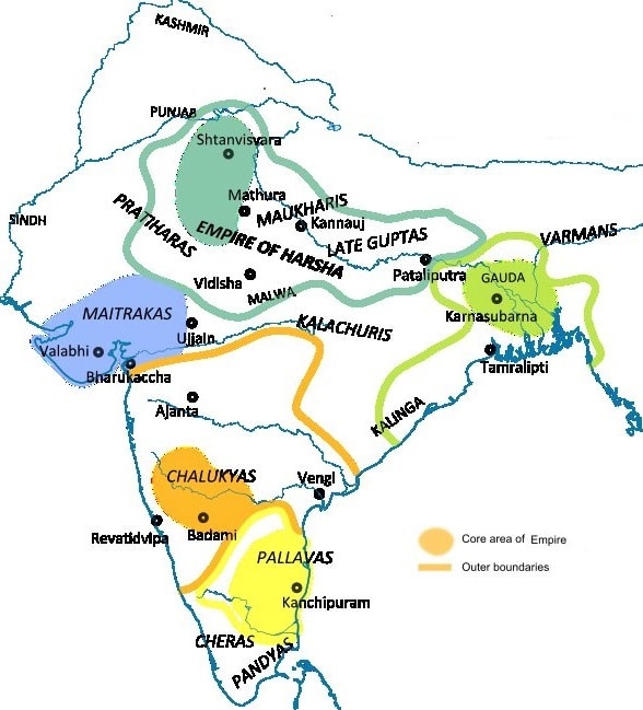 Chalukya dynasty Pallava dynasty