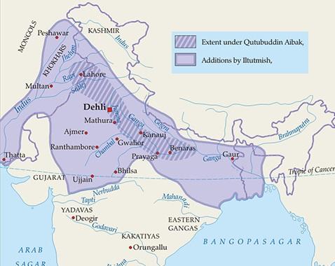 Iltutmish Qutb ud din Aibak Mamluk Slave Dynasty