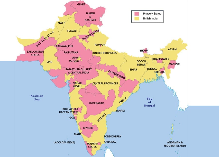 Expansion of British Rule in India - (1757 to 1857) - wbpscupsc